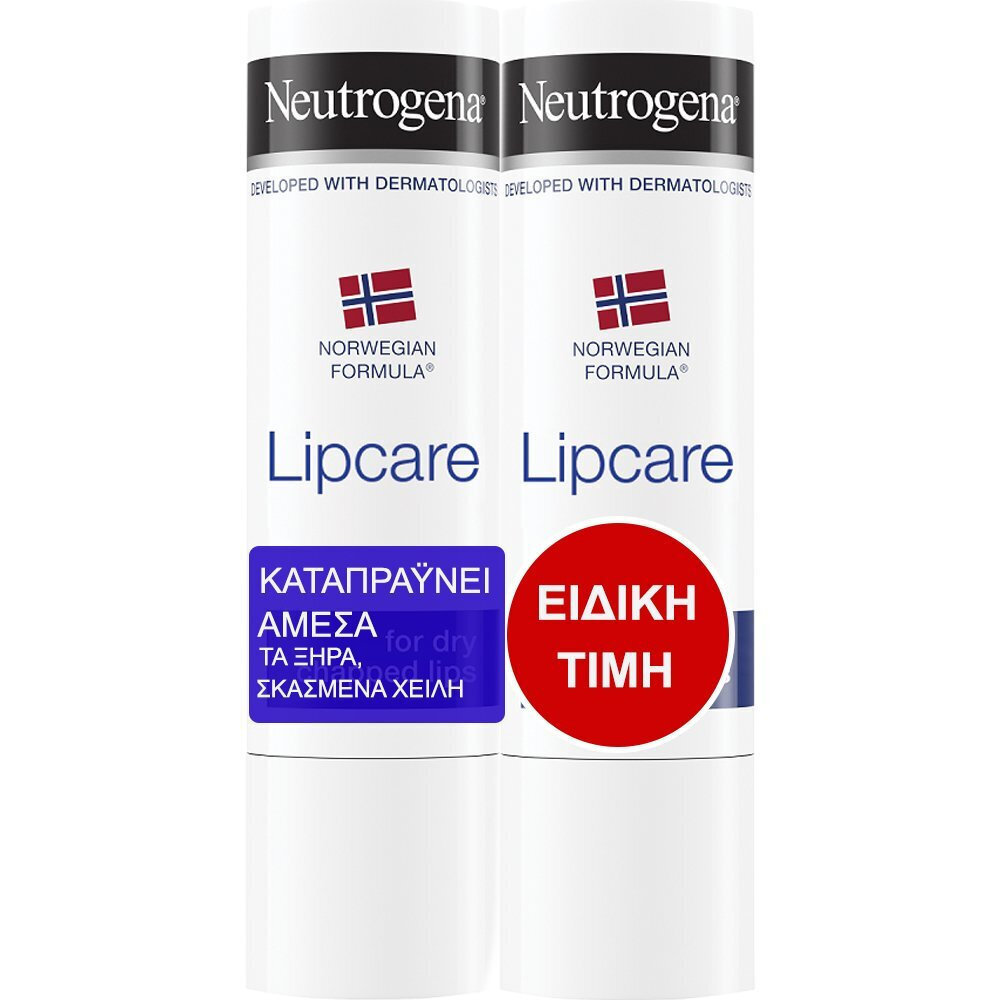 NEUTROGENA - PROMO PACK NORWEGIAN FORMULA Lip Moisturizer - 4,8gr